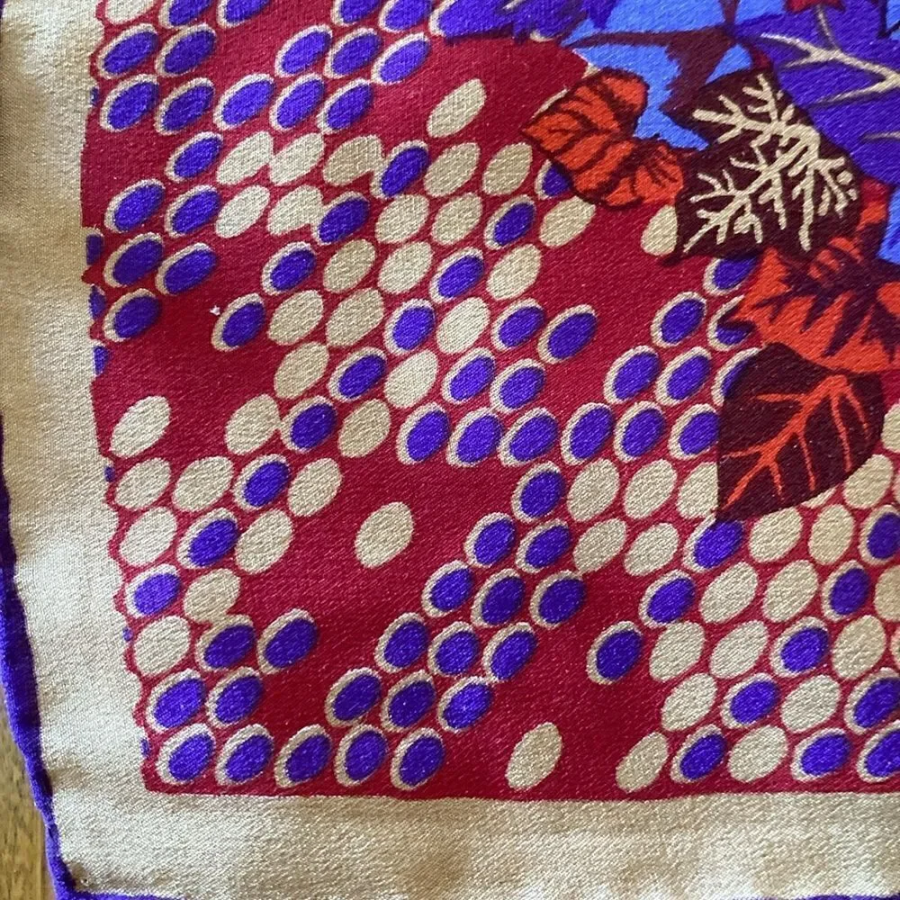 Vintage Lanvin silk scarf